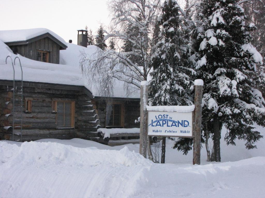 Lost Inn Cabins Akaslompolo Exterior foto