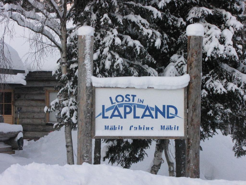 Lost Inn Cabins Akaslompolo Exterior foto
